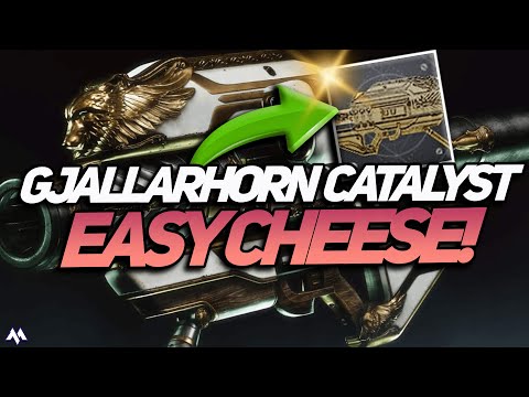 Gjallarhorn Catalyst Cheese! EASY & FAST Gjallarhorn Catalyst (SOLO, Sort of...) | Destiny 2