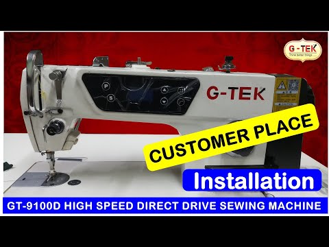 GT-9100D , G-TEK High Speed Industrial Sewing Machine , high speed silai machine