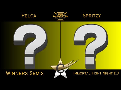 Immortal Fight Night 113 Winners Semis - Pelca (Random) vs Spritzy (Random) Smash Ultimate - SSBU