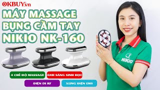 Video hướng dẫn sử dụng máy massage giảm mỡ bụng cầm tay sóng RF, EMS Nikio NK-160