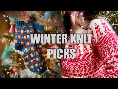 The Best Winter Knitting Patterns I think I've ever found | Woozy By Céline