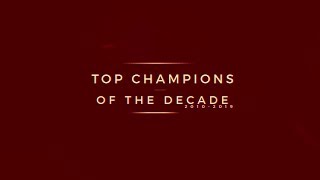 Friday Five - Top Champions of the Decade (2010-2019)