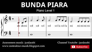 Download lagu not balok bunda piara - tutorial piano grade 1 - notasi lagu anak - doremi solmisasi mp3 Download lagu not balok bunda piara - tutorial piano grade 1 - notasi lagu anak - doremi solmisasi mp3