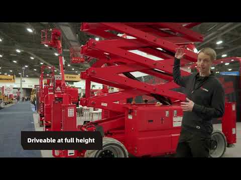 LGMG SR4069D Diesel Rough Terrain Scissor Lift