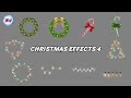 GREEN SCREEN MERRY CHRISTMAS EFFECTS 4
