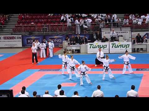 Bulgaria Female Team Pattern Toi Gye. 2013 ITF World Championships