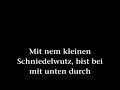 Schniedelwutz Schniedelwutz song