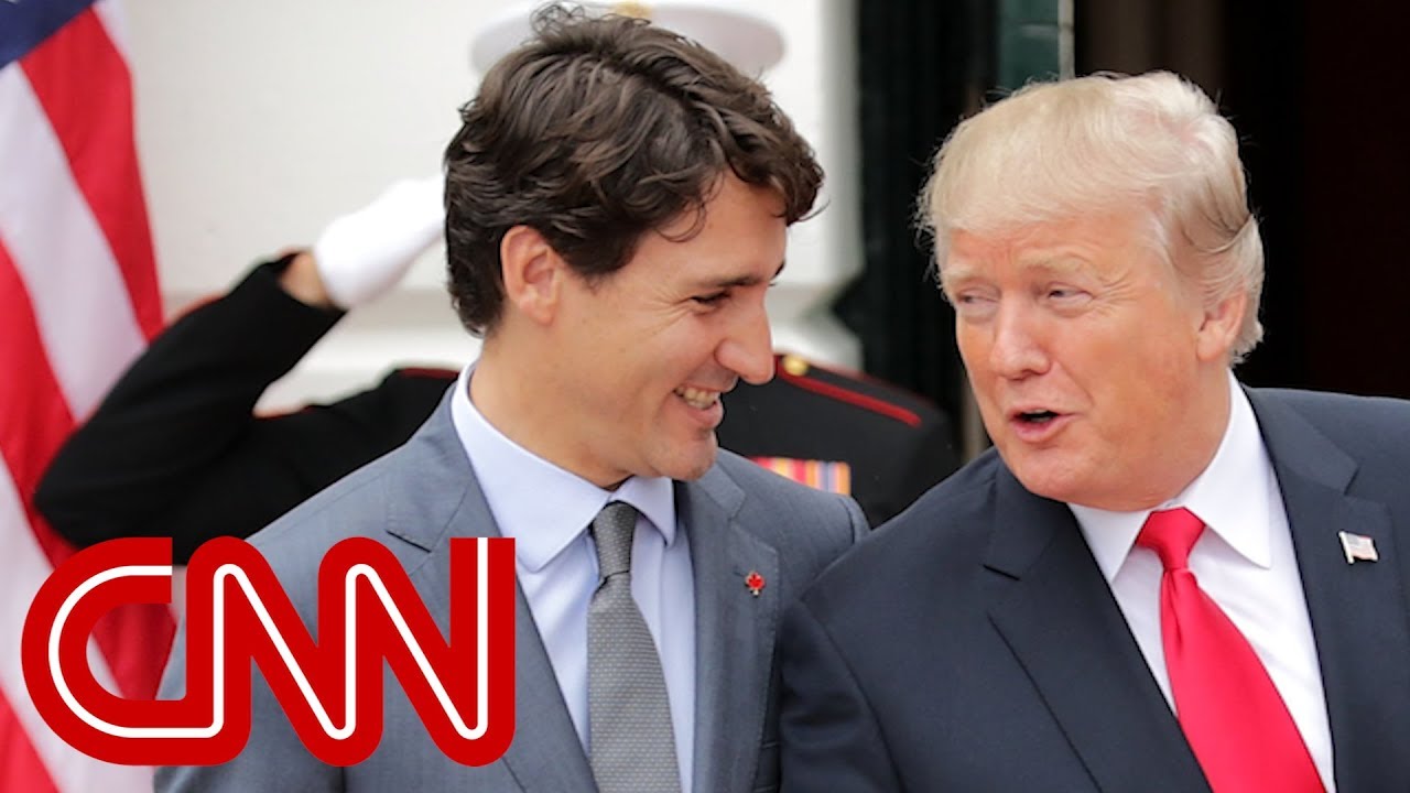 WaPo: Trump says he made up facts in Trudeau meeting - YouTube