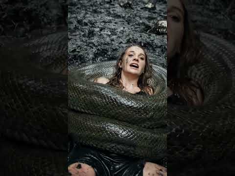 Giant Snake Attacks! Terrified Woman's Jungle Survival Battle!