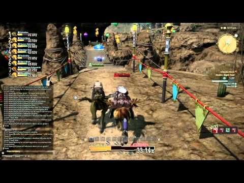 FFXIV Chocobo Racing