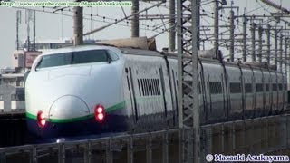 preview picture of video '[さよなら新幹線200系] JR East Shinkansen Series 200 K43 [February 1, 2013]'