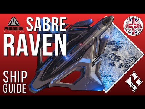Star Citizen Ship Guide [4K] Aegis Sabre Raven | The most exclusive EMP interceptor