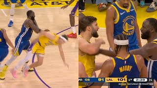Download lagu Draymond Green knocks Austin Reaves to ground and gets into it with Kleber mp3