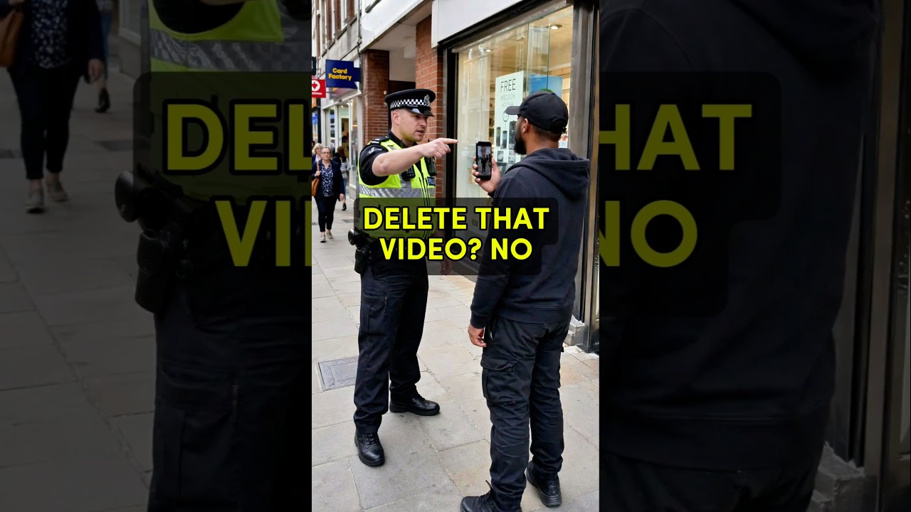 Can Police Make You Delete a Video? Not on the Spot #police #uk