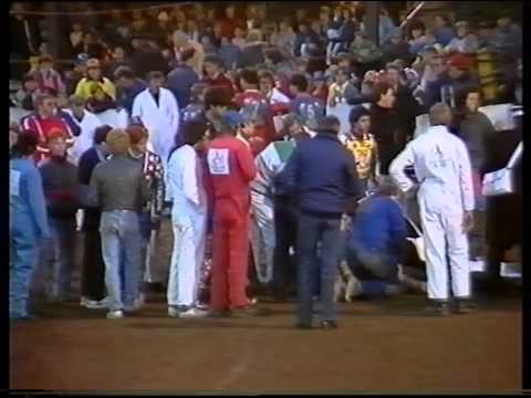 1986 Eastbourne vs Mildenhall KO Cup Heat 13 Crash Jessup