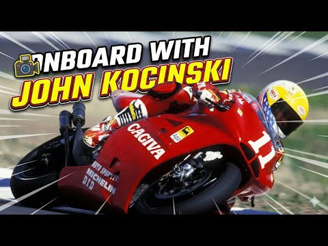 Onboard mit John Kocinski #2-Takt #GP #Rennen #500ccm #Cagiva #Onboard