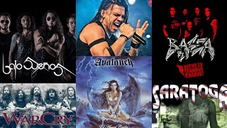 Mix Saratoga, Bajo Sueños, Warcry, Basca, Avalanch, Rata Blanca, Tete Novoa!!!