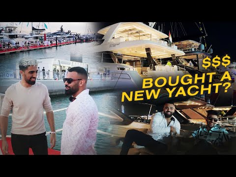 Dubai boat show 2024 | Multi-million luxurious and super yachts | 4K walking tour