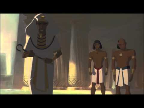 The Prince of Egypt - Moses and Ramses are scolded by their father HD