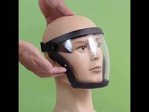 ~子甄彣璟~全面罩 防霧 透明 馬頭 面罩 防噴霧 防火花 防風砂 防風塵 防飛濺 防油煙 全臉防護