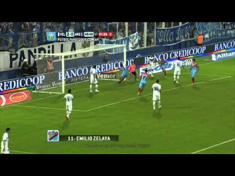 Gol de Zelaya. Vélez 2 - Arsenal 1. Fecha 2. Torneo Primera División 2014. FPT
