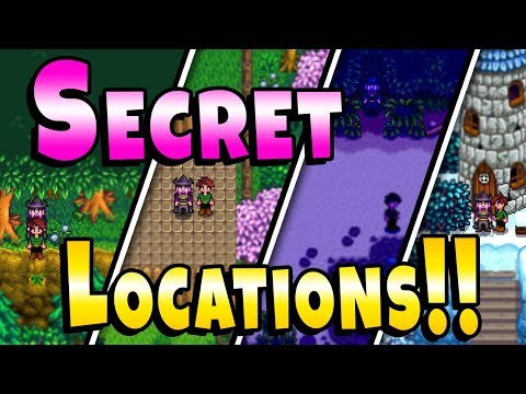 Wizard's Secret Festival Locations! - Stardew Valley