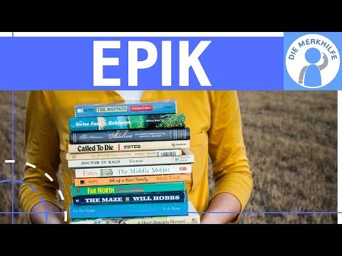 Epic - short story, novella, fairy tale, novel, fable, anecdote - characteristics & summary