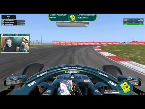 F1 2021 China World Record | 1:28.372 | Lucas Blakeley