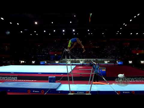 DAS Pranati (IND) - 2019 Artistic Worlds, Stuttgart (GER) - Qualifications Uneven Bars