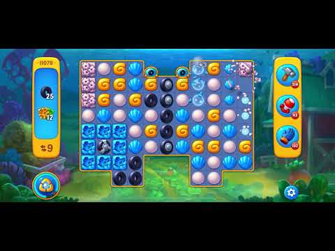 Fishdom level 11079 no boosters フィッシュダム ノーマル