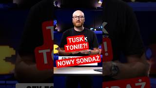 Donald Tusk się kończy?! NOWY sondaż. #polska #polityka #tusk #news
