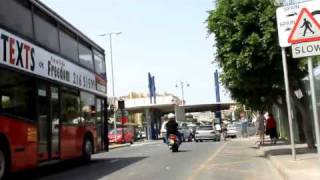 南欧の旅39自転車車載カメラ国境越えジブラルタルからスペイン