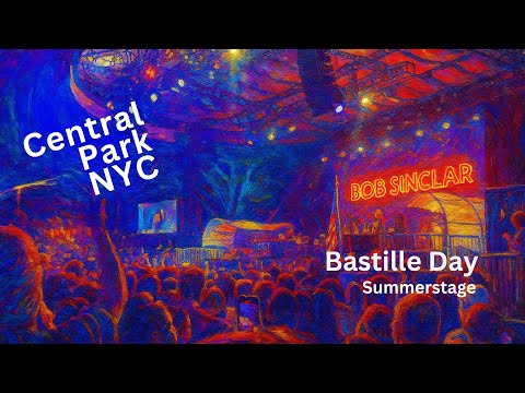NYC celebra BASTILLE DAY con DJ BOB SINCLAR en SUMMERSTAGE