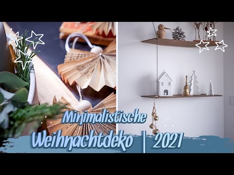 MEINE MINIMALISTISCHE WEIHNACHTSDEKORATION 2021 🦋  TAGAUS TAGEIN 🦋  KANAL Ü50