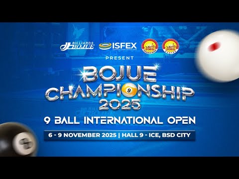 Raymond farraon vs Aivhan Maluto - BOJUE International 9 Ball Open - Top 32