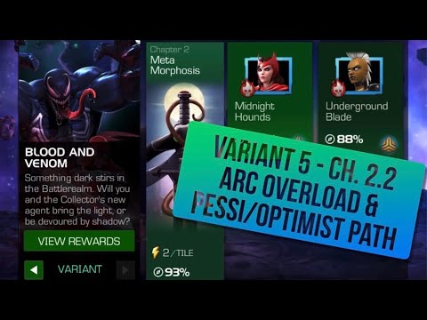 Variant #5 Ch. 2.2 - vs Vision, Squirrel Girl, Mister Sinister, Ronin, Venom the Duck, Storm | MCOC