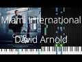 🎹 [Piano Solo]Miami International, David Arnold-Synthesia Piano Tutorial