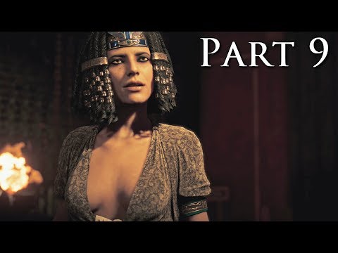 ASSASSIN'S CREED ORIGINS Walkthrough Gameplay Part 9 - Cleopatra (AC Origins)