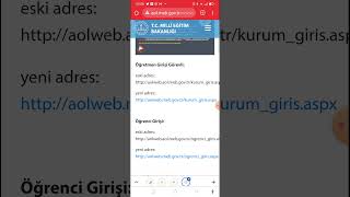 TC kimlik numarası ile açık lise öğrenci giriş linki, sisteme öğrenci 