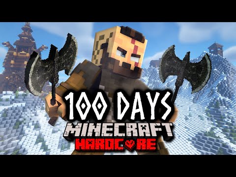 unsorted guy - 100 Days Living as a Viking in Minecraft