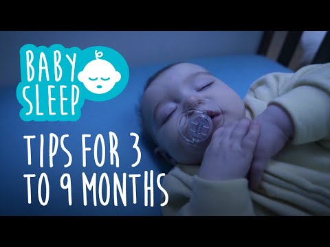 Baby sleep-tips for 3 to 9 months