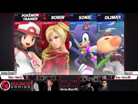 Red Line Ultimate 113 - Doubles Grand Finals - Xillion & Denti vs Army & Kurry