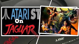 Playing Atari St Games on Atari Jaguar Part 2
