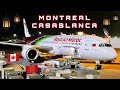 Montreal Casablanca NEW B787 PREMIUM CABIN Royal Air Maroc FULL FLIGHT REPORT