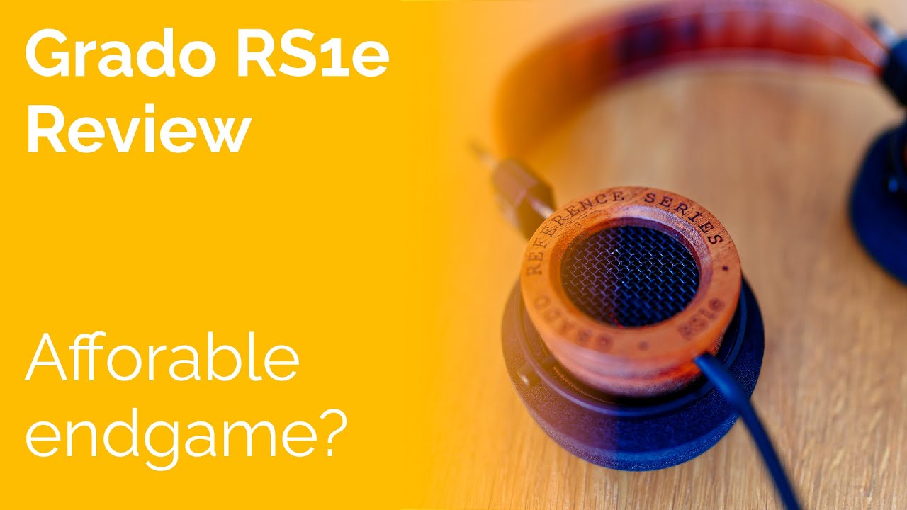 video Tai nghe có dây Grado RS1e chính hãng 0