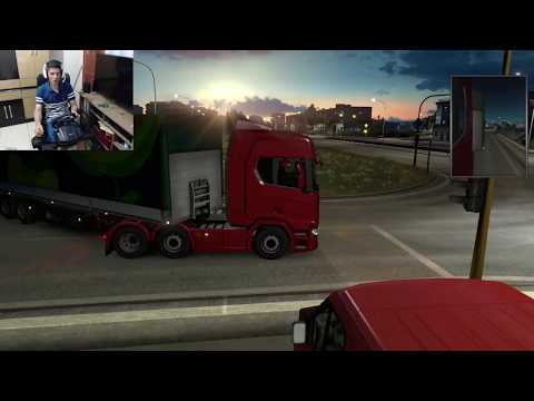 ETS2 Versão 1.30 Saindo de Milano a Bordo da Nova Scania R730