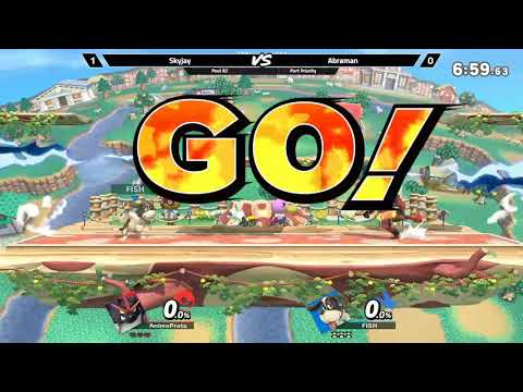 Skyjay (Incineroar) vs Abraman (DuckHunt) Port Priority 6 Singles Pool B2