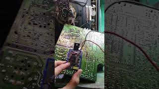 Download lagu Tv samsung 21 inch slim || pake gacun tapi tegangan over sampai 200 volt 🤦 mp3