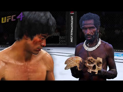 UFC4 | Cannibal Wild vs. Old Bruce Lee (EA sports UFC 4)