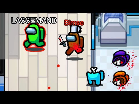 MYRDER LASSE VESTERGAARD *JEG ER IMPOSTER* - Among Us (Med, Vercinger, Damishian, Lasse)